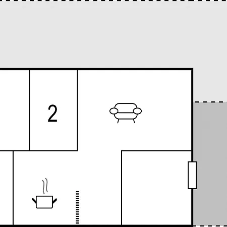 Semesterbostad Two-bedroom Holiday In